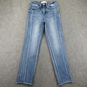 bridge by gly Women's Jeans Blue Wash Size 25 Ultra High Rise Ankle